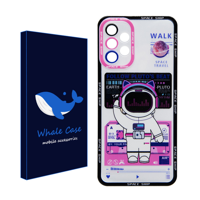 کاور وال کیس مدل Cat Walk مناسب برای گوشی موبایل سامسونگ Galaxy A13 4G