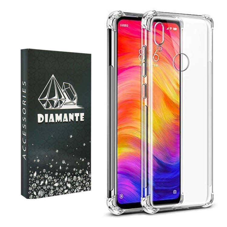 کاور دیامانته مدل Bianco Navy مناسب برای گوشی موبایل شیائومی Redmi Note 7 Pro