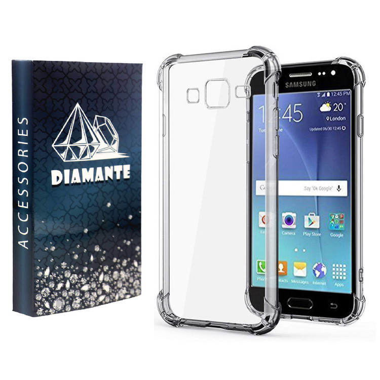 کاور دیامانته مدل Bianco Navy مناسب برای گوشی موبایل سامسونگ Galaxy J2 Prime 2017 / J2 2017