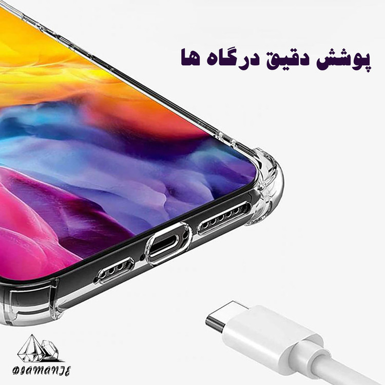 کاور دیامانته مدل Bianco Navy مناسب برای گوشی موبایل سامسونگ Galaxy F13