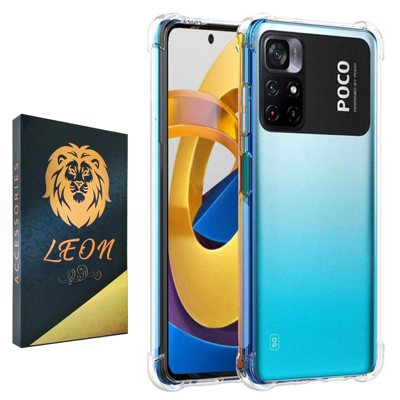 کاور لئون مدل shiny مناسب برای گوشی موبایل شیائومی Poco M4 Pro 4G / M4 4G