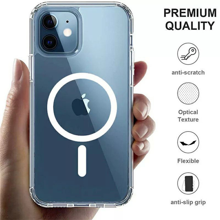 کاور قاب تک مدل مگ سیف magsafe مناسب برای گوشی موبایل اپل iPhone 16 Pro Max