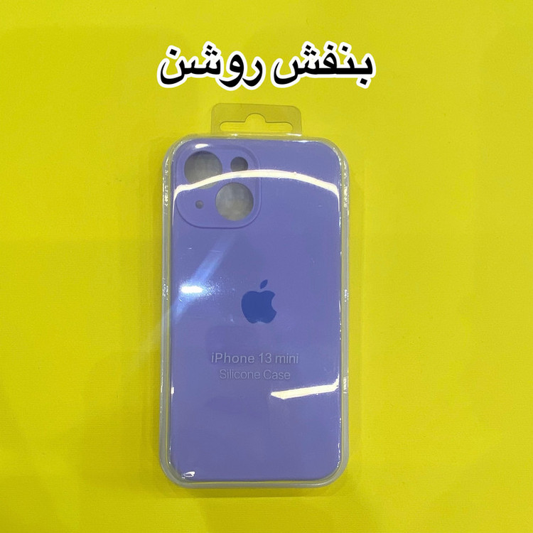 کاور مدل سیلیکونی مناسب برای گوشی موبایل اپل iPhone 13 Mini