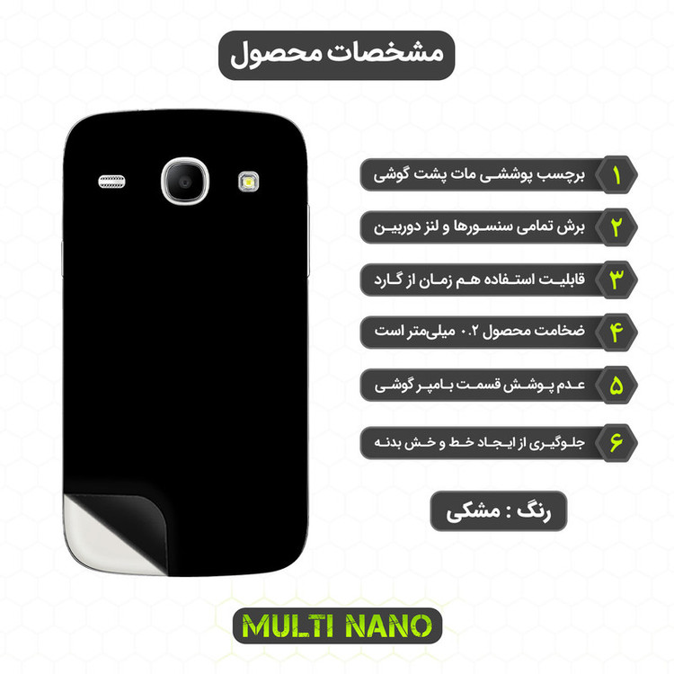برچسب پوششی مولتی نانو مدل X-F1M مناسب برای گوشی موبایل سامسونگ Galaxy Core