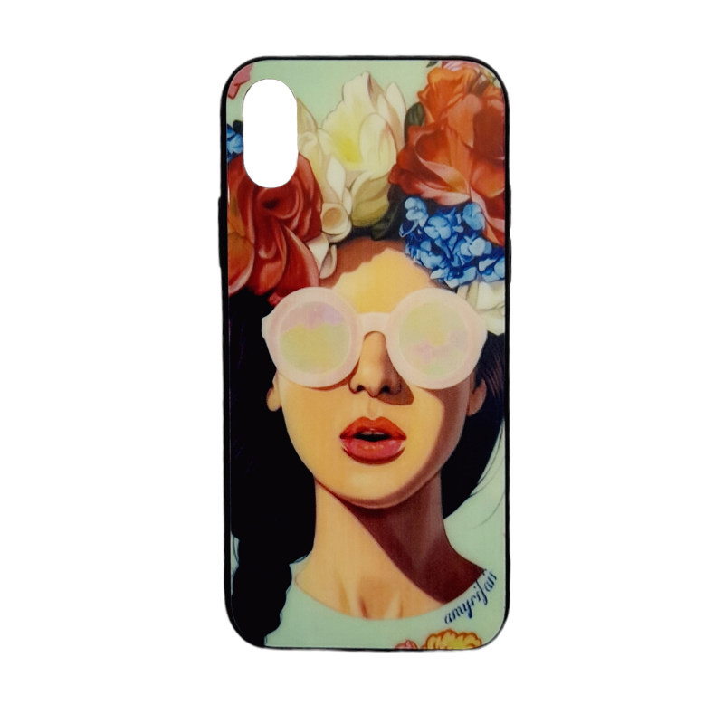 کاور طرح دختز کد 54 مناسب برای گوشی موبایل اپل Iphone x max / xs max