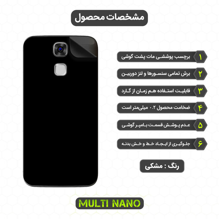 برچسب پوششی مولتی نانو مدل X-F1M مناسب برای گوشی موبایل جی ال ایکس Tara Plus