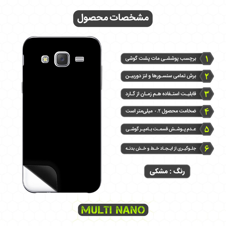 برچسب پوششی مولتی نانو مدل X-F1M مناسب برای گوشی موبایل سامسونگ Galaxy J5