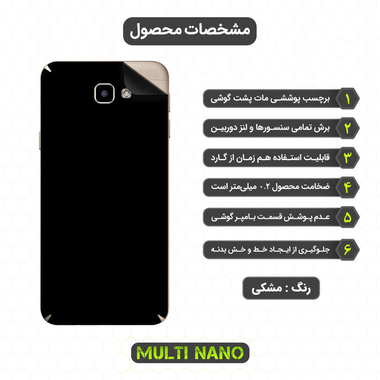 برچسب پوششی مولتی نانو مدل X-F1M مناسب برای گوشی موبایل سامسونگ Galaxy J5 Prime