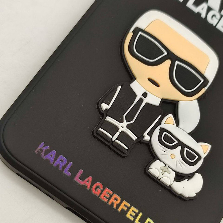 کاور لاین کینگ مدل مرد وگربه 3D مناسب برای گوشی موبایل سامسونگ Galaxy A71