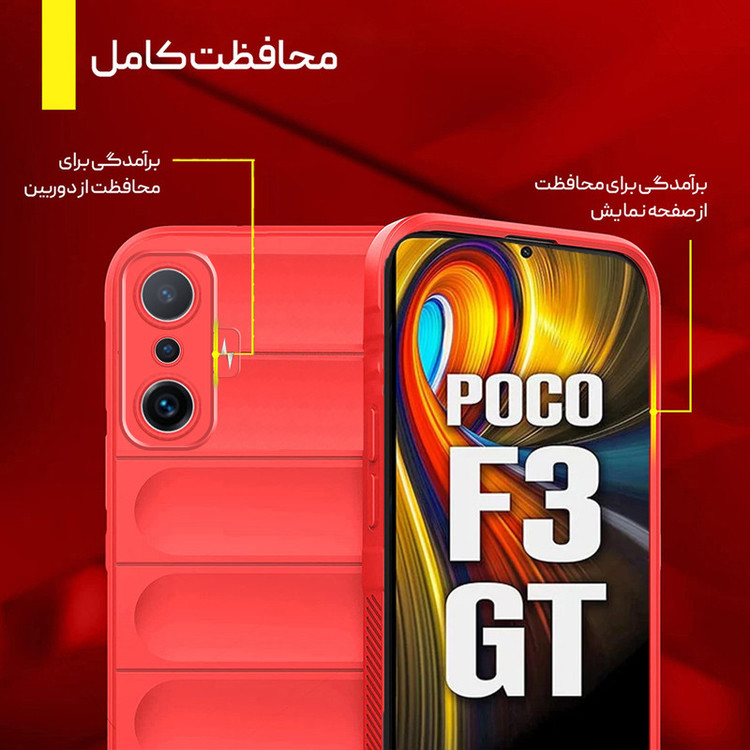 کاور ونزو مدل Flex مناسب برای گوشی موبایل شیائومی Poco F3 GT