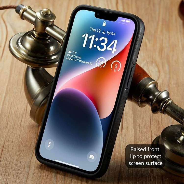 کاور اپیکوی مدل Luxury Leather مناسب برای گوشی موبایل اپل iPhone 15 Plus / 14 Plus