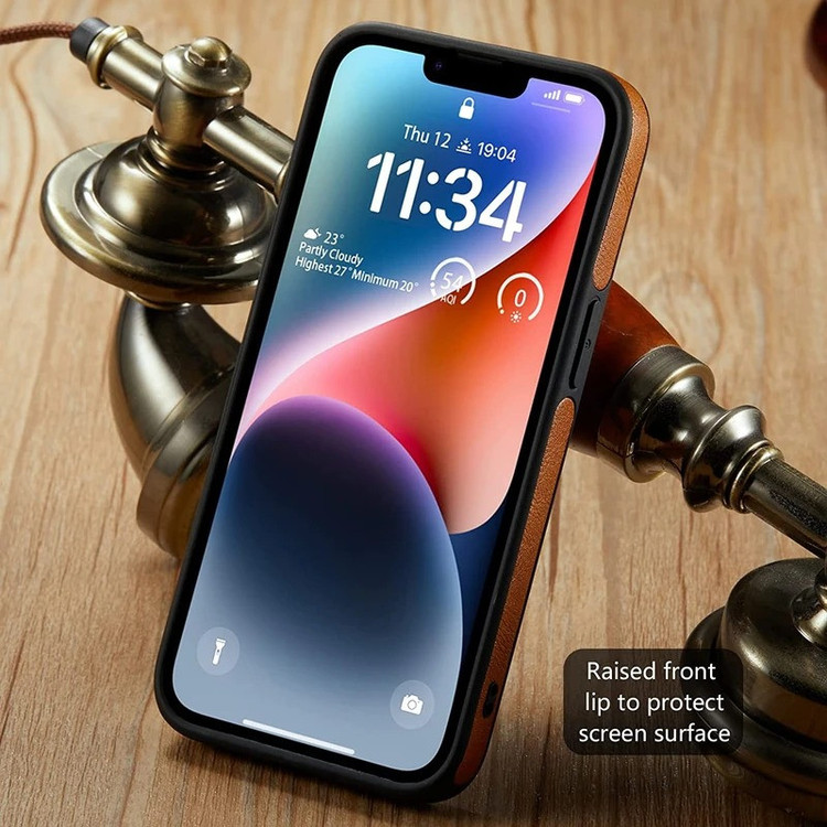 کاور اپیکوی مدل Luxury Leather مناسب برای گوشی موبایل اپل iPhone 15 Plus / 14 Plus