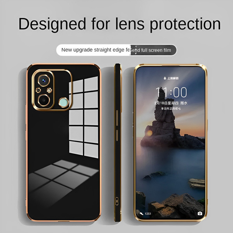 کاور مانستر مدل Plated مناسب برای گوشی موبایل شیائومی Redmi 12C