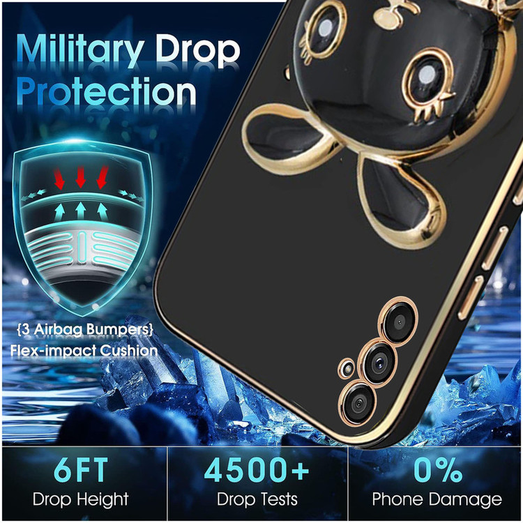 کاور اسپارتان مدل Bunny Strap مناسب برای گوشی موبایل سامسونگ Galaxy M34 به همراه بند