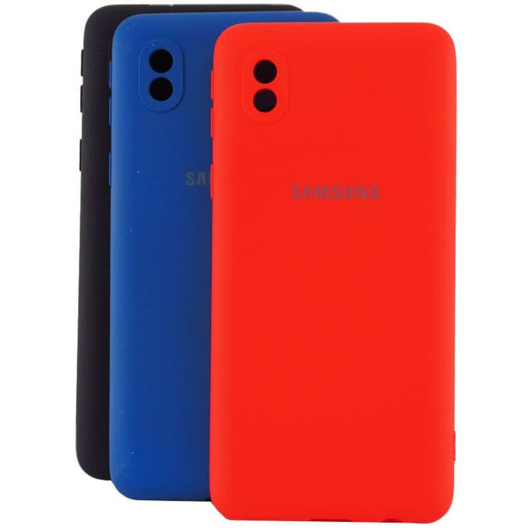 کاور مدل سیلیکونی مناسب برای گوشی موبایل سامسونگ Galaxy A01 Core