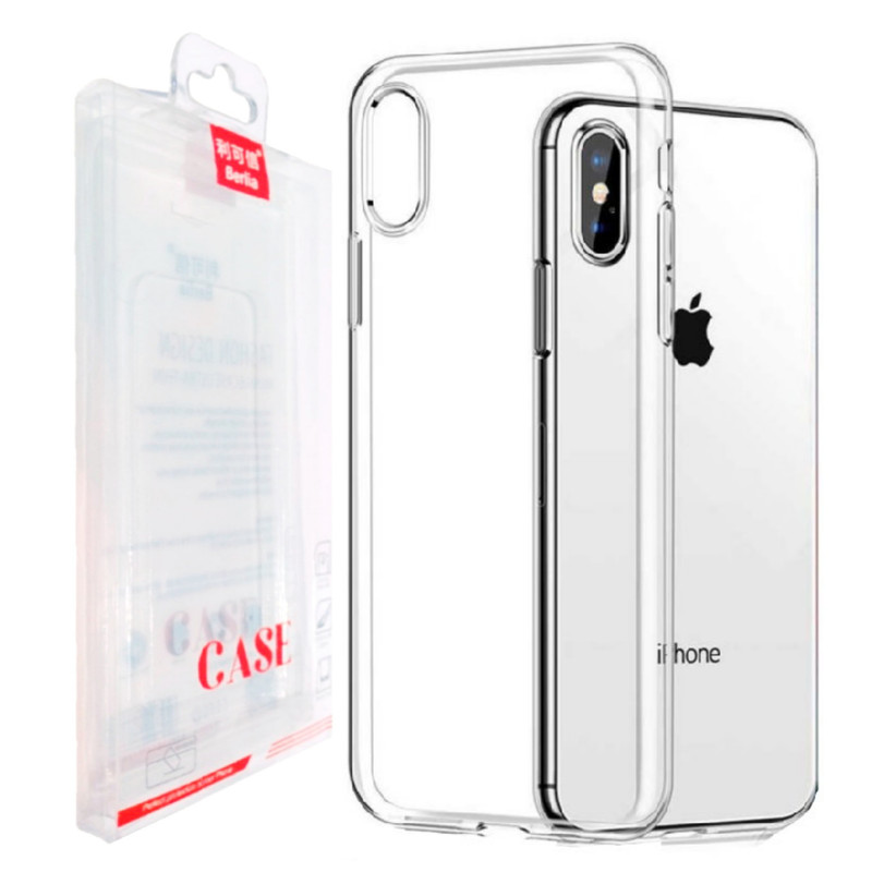 کاور برلیا مدل ژله ای مناسب برای گوشی موبایل اپل  iphone Xs Max / XsMax / x max
