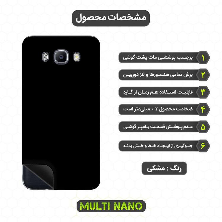 برچسب پوششی مولتی نانو مدل X-F1M مناسب برای گوشی موبایل سامسونگ Galaxy J7 2016