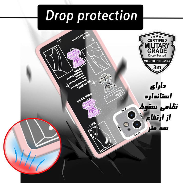 کاور لاین کینگ مدلBiدوخرس مناسب برای گوشی موبایل اپل IPhone 12