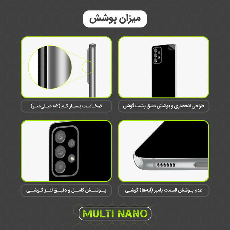 برچسب پوششی مولتی نانو مدل X-F1M مناسب برای گوشی موبایل سامسونگ Galaxy J7 2017