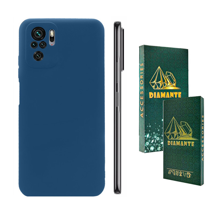 کاور دیامانته مدل sili_77 Gn مناسب برای گوشی موبایل شیائومی Redmi Note 10 4G