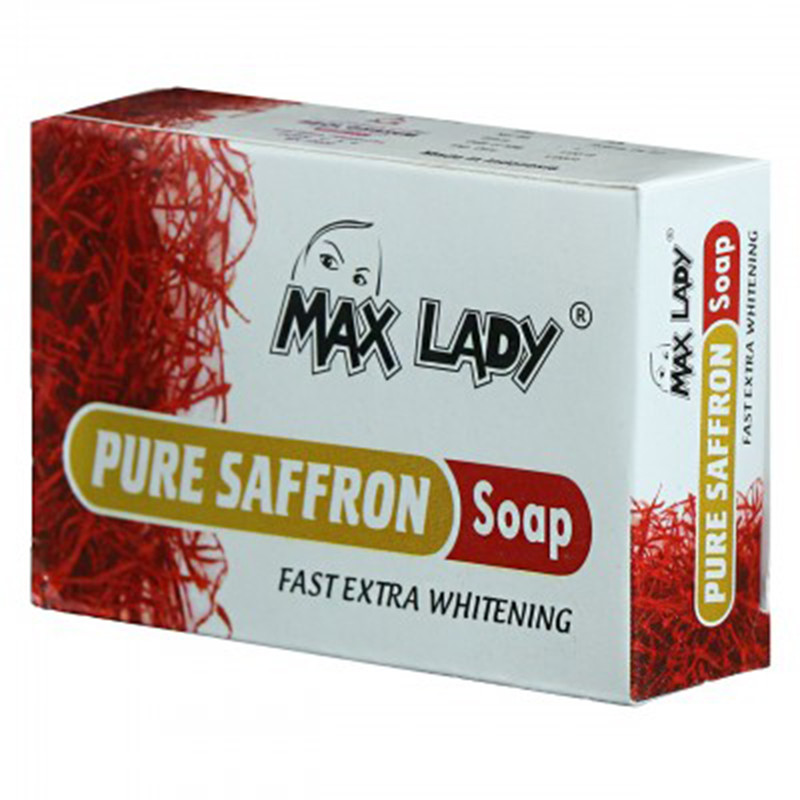 صابون شستشو مکس لیدی مدل Pure Saffron وزن 75 گرم
