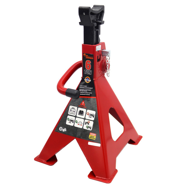 خرک خودرو سامکو مدل دنده ای کد YP-6000KG ظرفیت 6 تن مجموعه 2 عددی