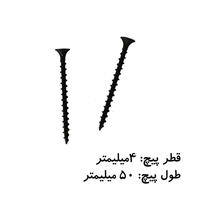 پیچ ام دی اف مدل 4 در 50 بسته 50 عددی