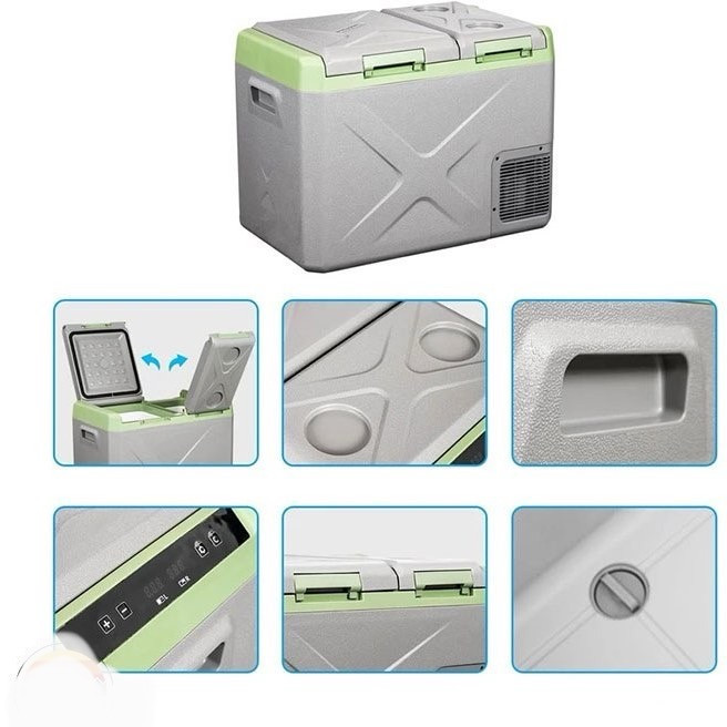 یخچال فریزر خودرو الپیکول مدل XD-55 ظرفیت 55 لیتر