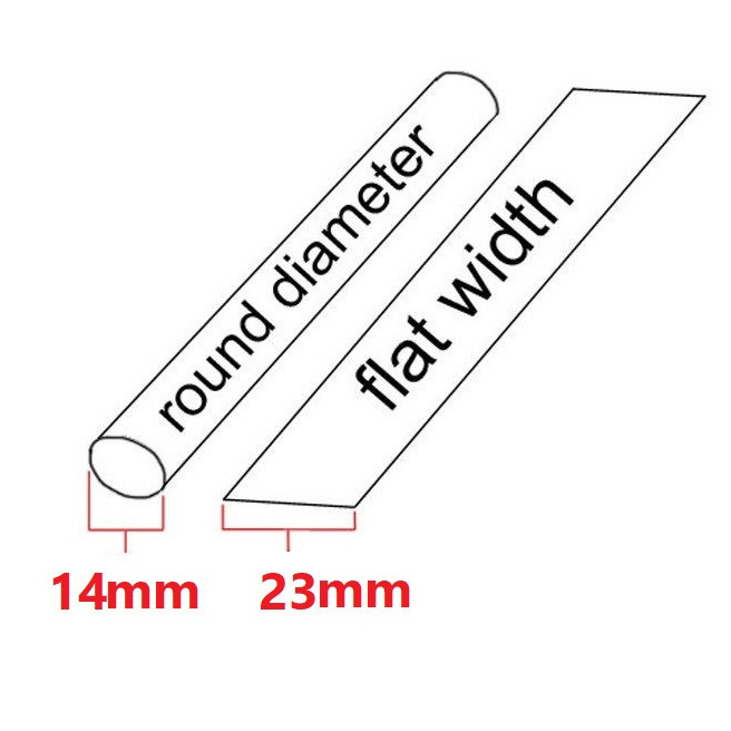 وارنیش حرارتی وو ار مدل WHTT-14mm طول 1 متر