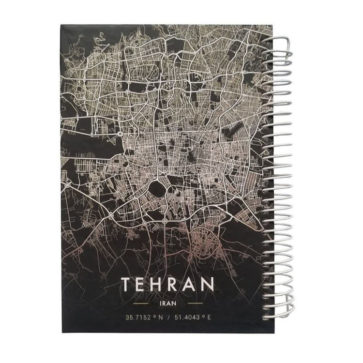 دفتر یادداشت 100برگ طرح تهران دوست داشتنی