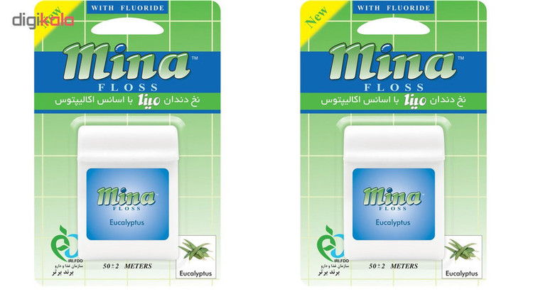 نخ دندان مینا مدل Eucalyptus بسته 2 عددی