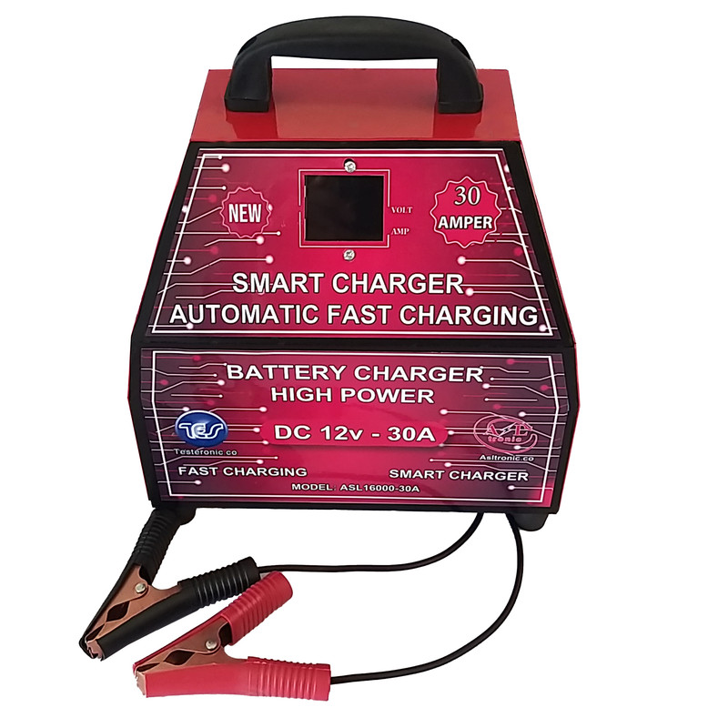 شارژر اتوماتیک باتری خودرو مدل تسترونیک ASL-16000-30A