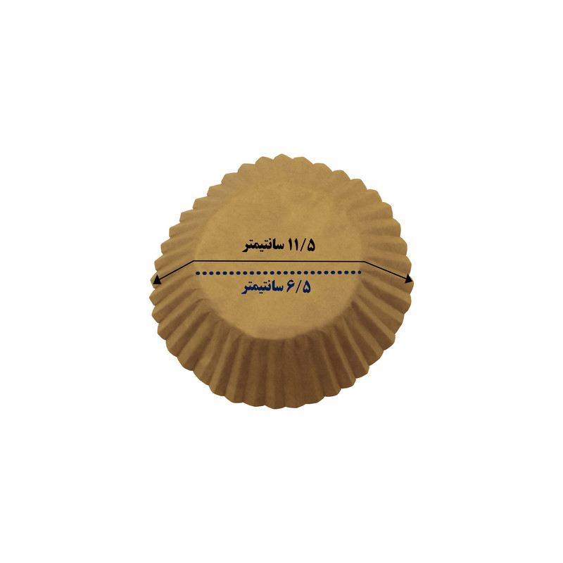 کپسول کاپ کیک مدل سوپر کیک 11.5 بسته 250 عددی