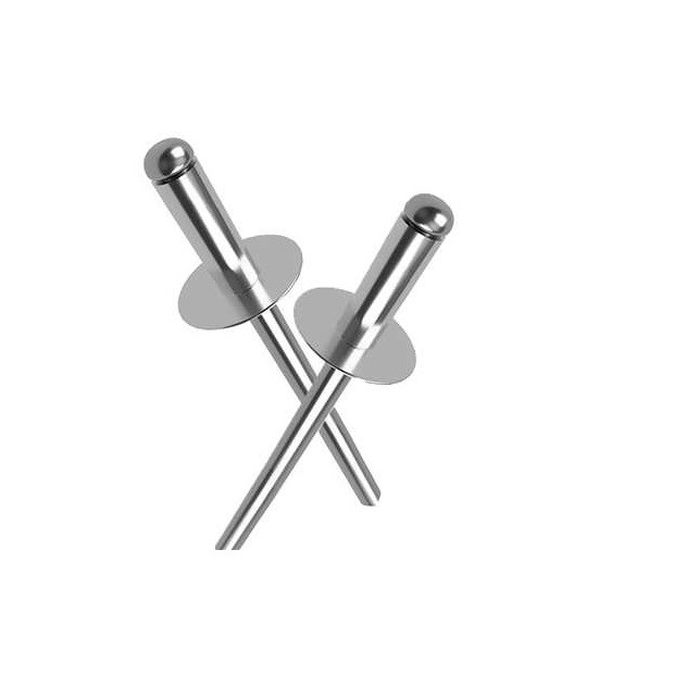 میخ پرچ پایا مدل کور سر عدسی سرپهن کد 16*5 مجموعه 20 عددی