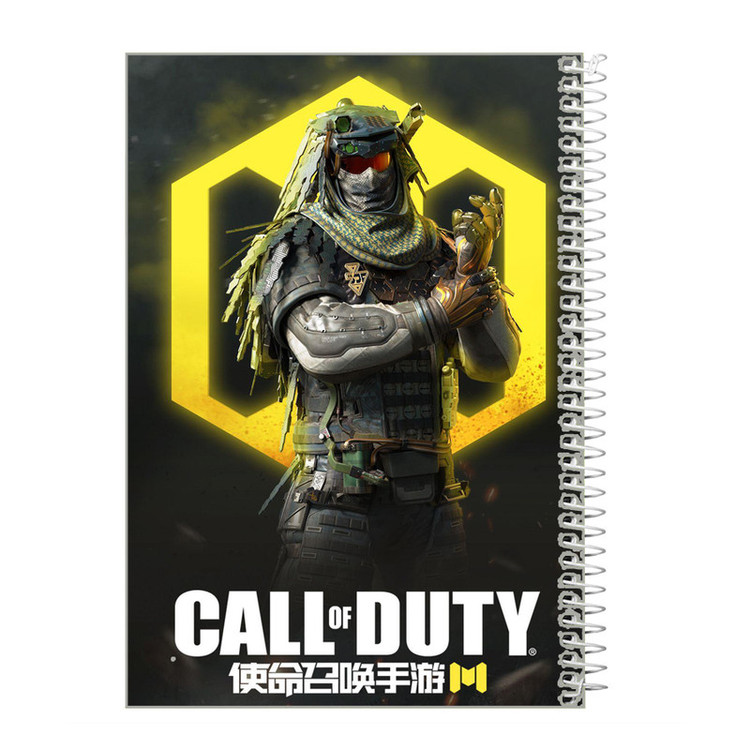 دفترچه یادداشت 40 برگ طرح call of duty کد ic6