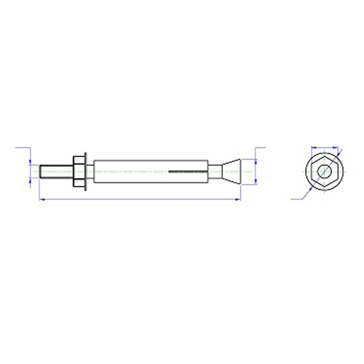 رول بولت مدل M12-100 بسته 2 عددی