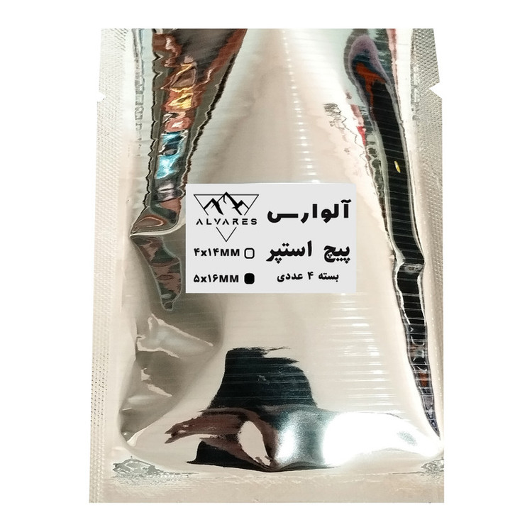 پیچ استپر آلوارس مدل M5X16MM بسته 4 عددی