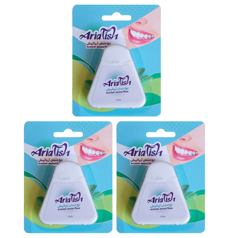 نخ دندان آریاتیش مدل ROYAL بسته 3 عددی