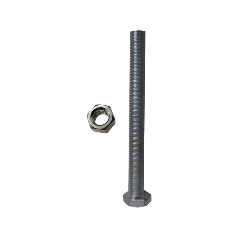 پیچ و مهره مدل HEX-8-80 بسته 10 عددی