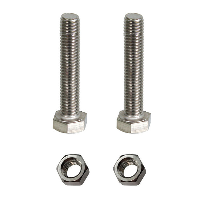 پیچ و مهره مدل Hex-12-60 بسته 4 عددی