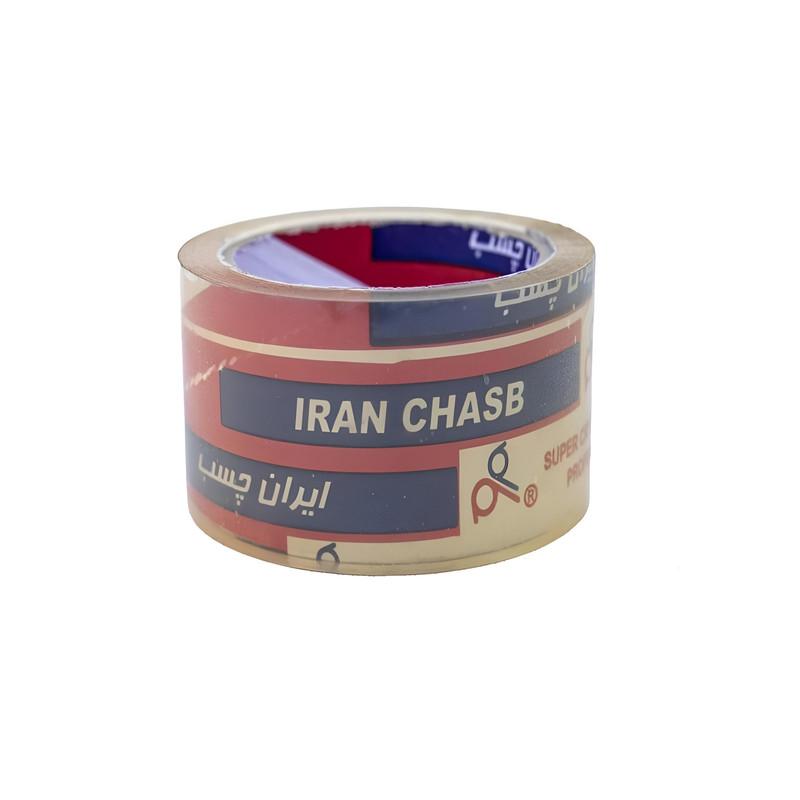 چسب پهن ایران چسب مدل سوپر کریستال شفاف طول 81 متر
