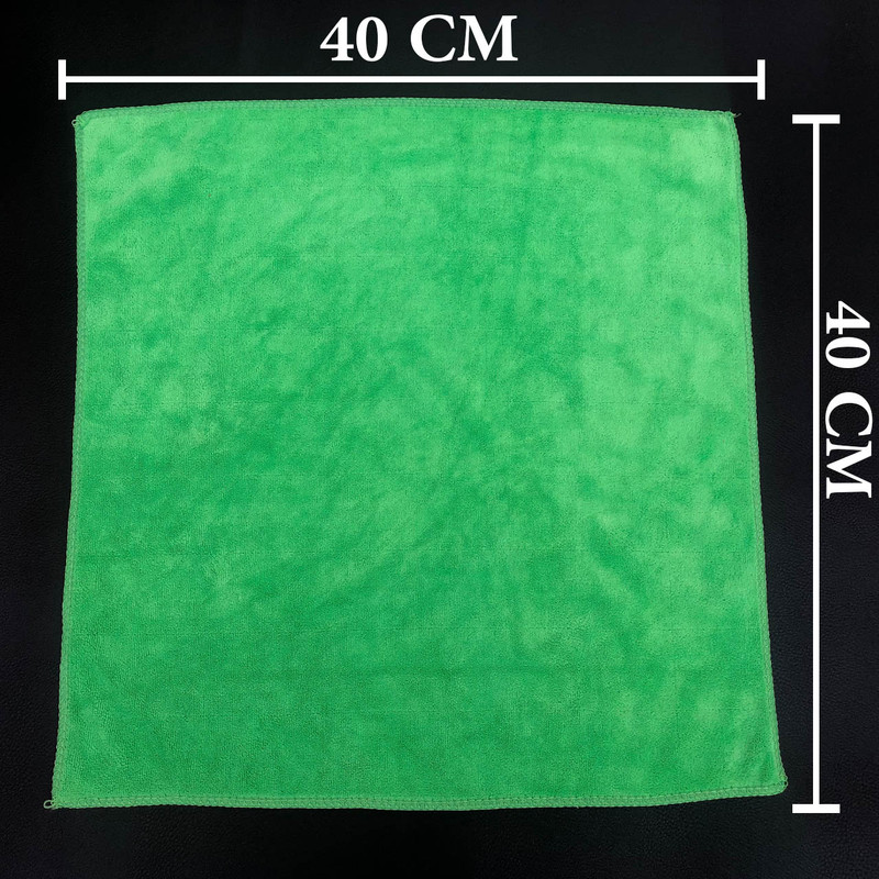 دستمال میکروفایبر نظافت خودرو لاکچری چرم مدل LC-P400 بسته 5 عددی