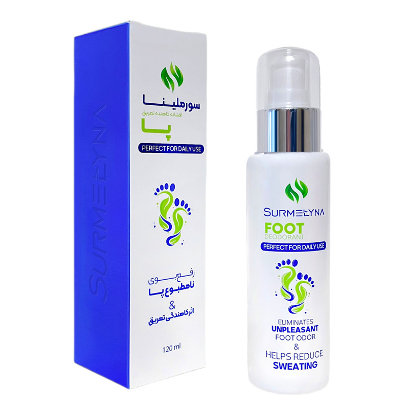 اسپری ضدبو و کاهنده تعریق پا سورملینا مدل Pure Feet حجم 120 میلی لیتر