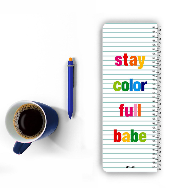 دفترچه یادداشت مستر راد مدل to do list طرح شانل کد Chanel 1548