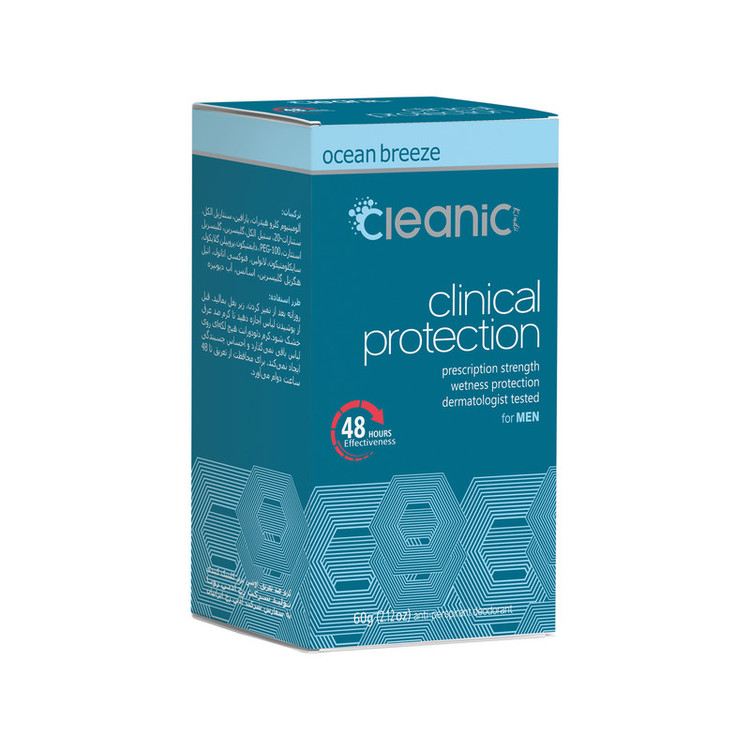 دئودورانت مردانه کلینیک کیندی مدل ocean breeze حجم 60 میلی لیتر