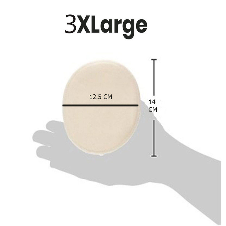 پد عرق گیر هیاهو مدل Purax_Closed Holder Lady سایز 3XL بسته 4 عددی