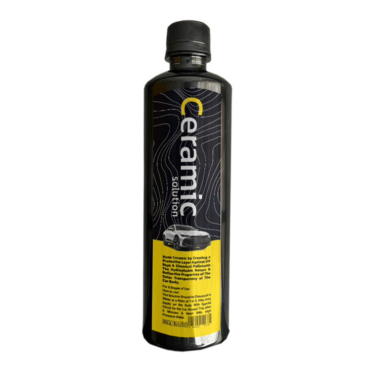 شامپو سرامیک آبگریز بدنه خودرو مدل Ceramic solution حجم 500 میلی لیتر