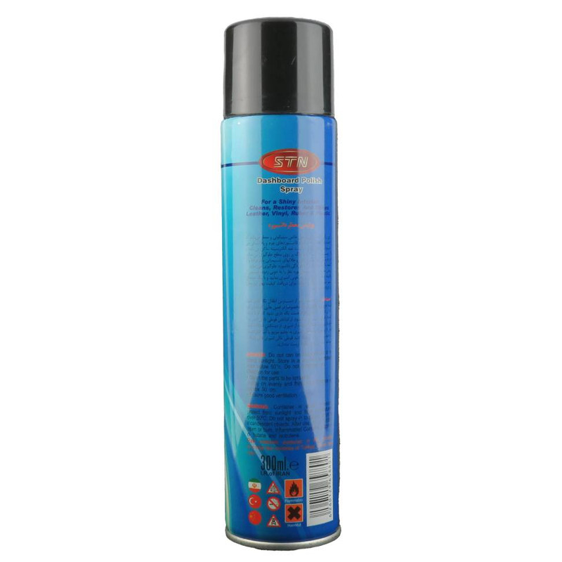 اسپری واکس داشبورد خودرو اس تی ان مدل Perfume Blue حجم 300 میلیلیتر
