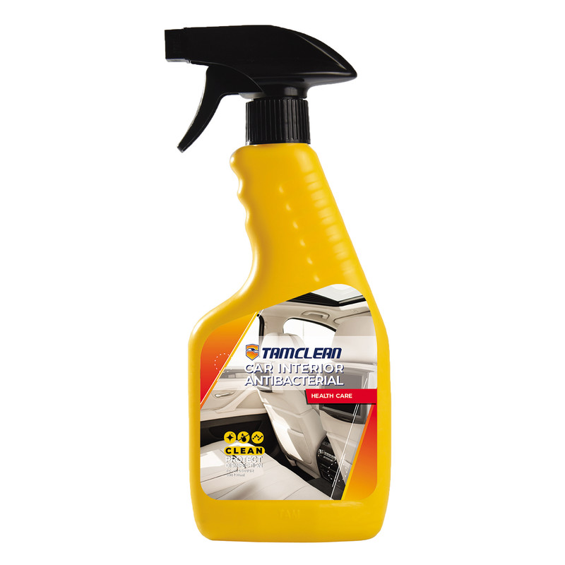 اسپری آنتی باکتریال و تمیزکننده داخل خودرو تام کلین مدل TC-480yabc حجم 480 میلی لیتر
