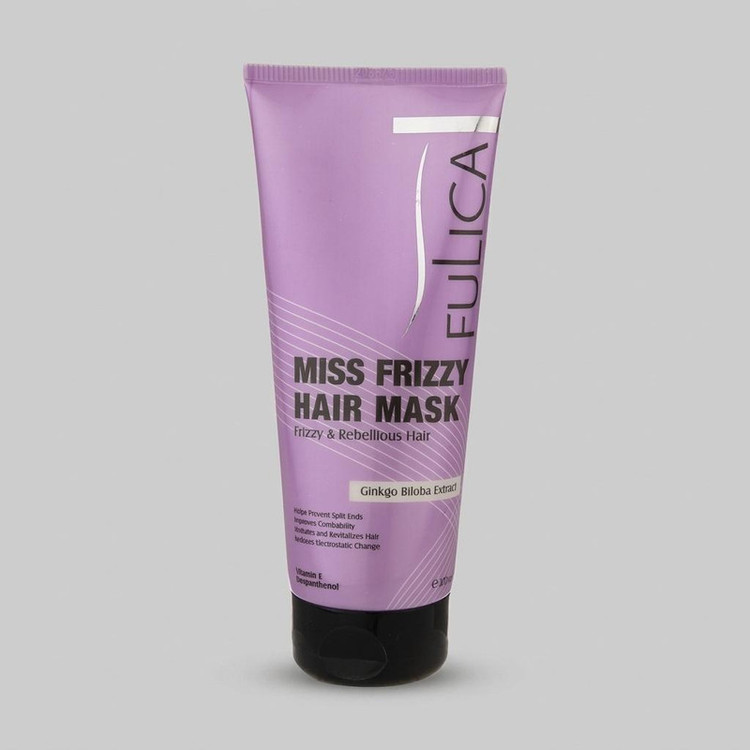 ماسک مو فولیکا مدل miss frizzy حجم 200 میلی لیتر